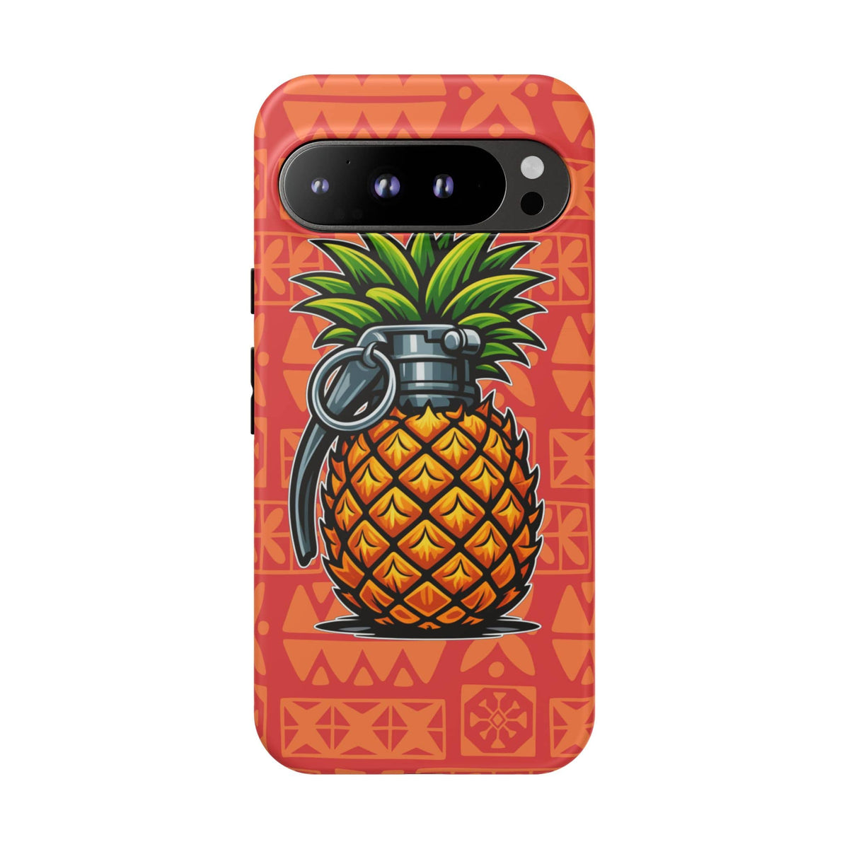 K-Factor Supply Co Pineapple Grenade Mk 1 Mod 0 Tough Android Case Google Pixel 9 Pro XL / Matte
