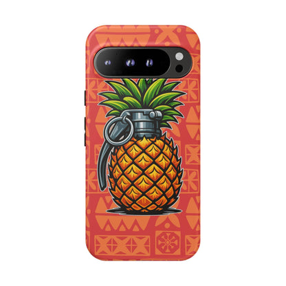 K-Factor Supply Co Pineapple Grenade Mk 1 Mod 0 Tough Android Case Google Pixel 9 Pro XL / Matte