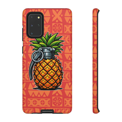 K-Factor Supply Co Pineapple Grenade Mk 1 Mod 0 Tough Android Case Samsung Galaxy S20+ / Matte