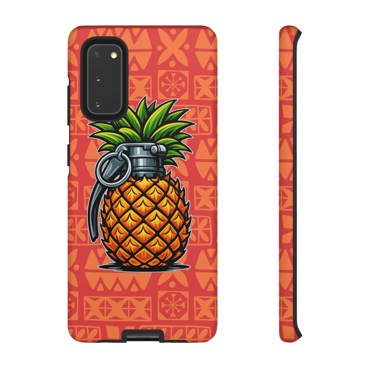 K-Factor Supply Co Pineapple Grenade Mk 1 Mod 0 Tough Android Case Samsung Galaxy S20 / Matte