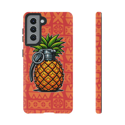 K-Factor Supply Co Pineapple Grenade Mk 1 Mod 0 Tough Android Case Samsung Galaxy S21 / Matte