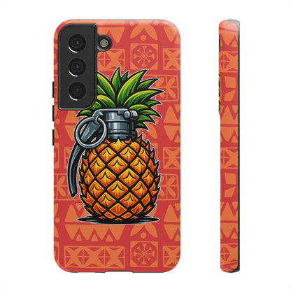 K-Factor Supply Co Pineapple Grenade Mk 1 Mod 0 Tough Android Case Samsung Galaxy S22 / Matte