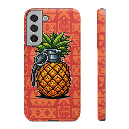 K-Factor Supply Co Pineapple Grenade Mk 1 Mod 0 Tough Android Case Samsung Galaxy S22 Plus / Matte