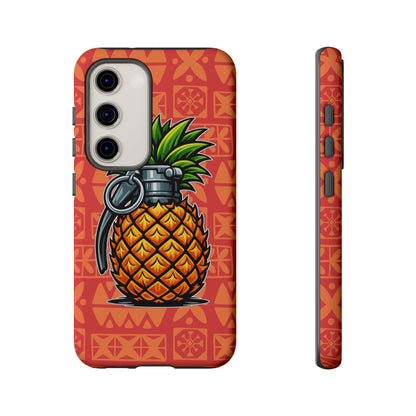 K-Factor Supply Co Pineapple Grenade Mk 1 Mod 0 Tough Android Case Samsung Galaxy S23 / Matte