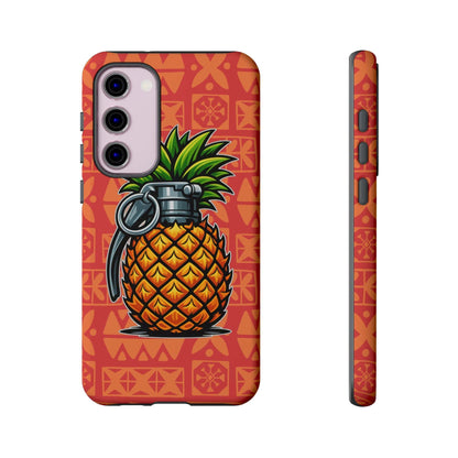 K-Factor Supply Co Pineapple Grenade Mk 1 Mod 0 Tough Android Case Samsung Galaxy S23 Plus / Matte