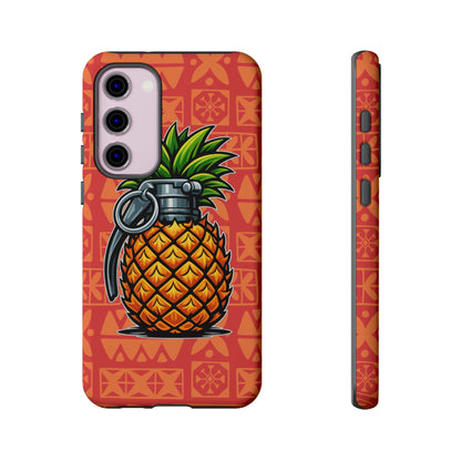 K-Factor Supply Co Pineapple Grenade Mk 1 Mod 0 Tough Android Case Samsung Galaxy S23 Plus / Matte