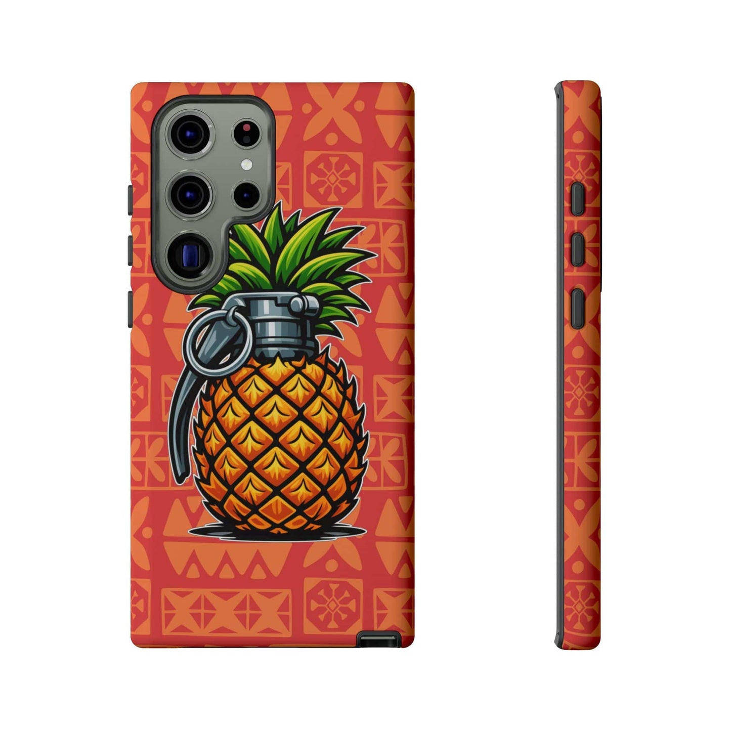 K-Factor Supply Co Pineapple Grenade Mk 1 Mod 0 Tough Android Case Samsung Galaxy S23 Ultra / Matte