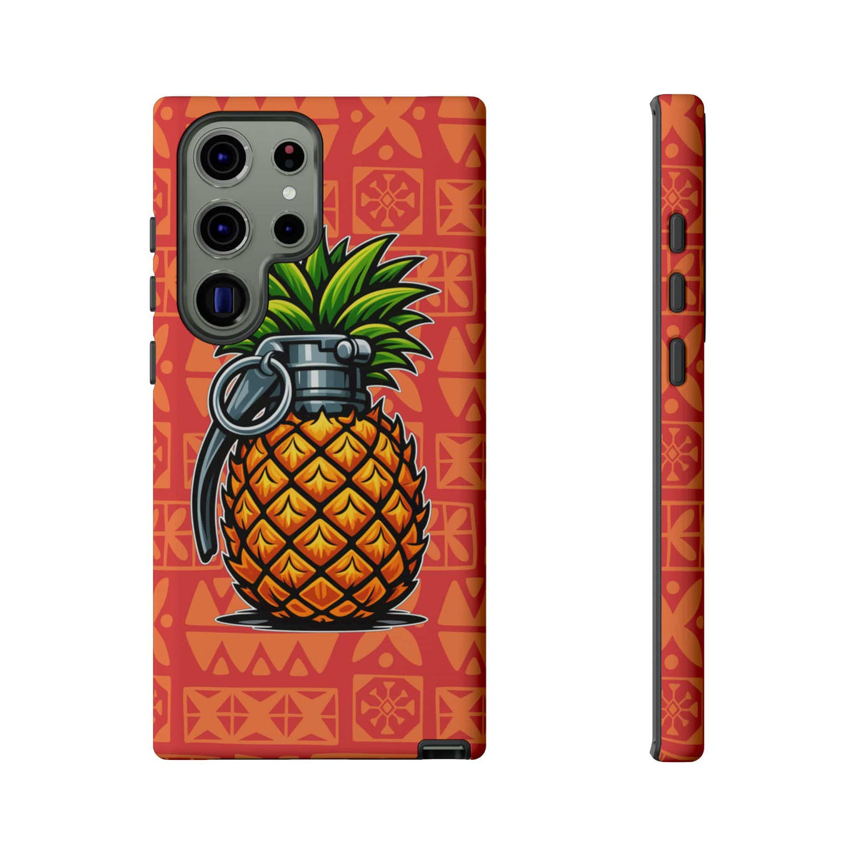K-Factor Supply Co Pineapple Grenade Mk 1 Mod 0 Tough Android Case Samsung Galaxy S23 Ultra / Matte