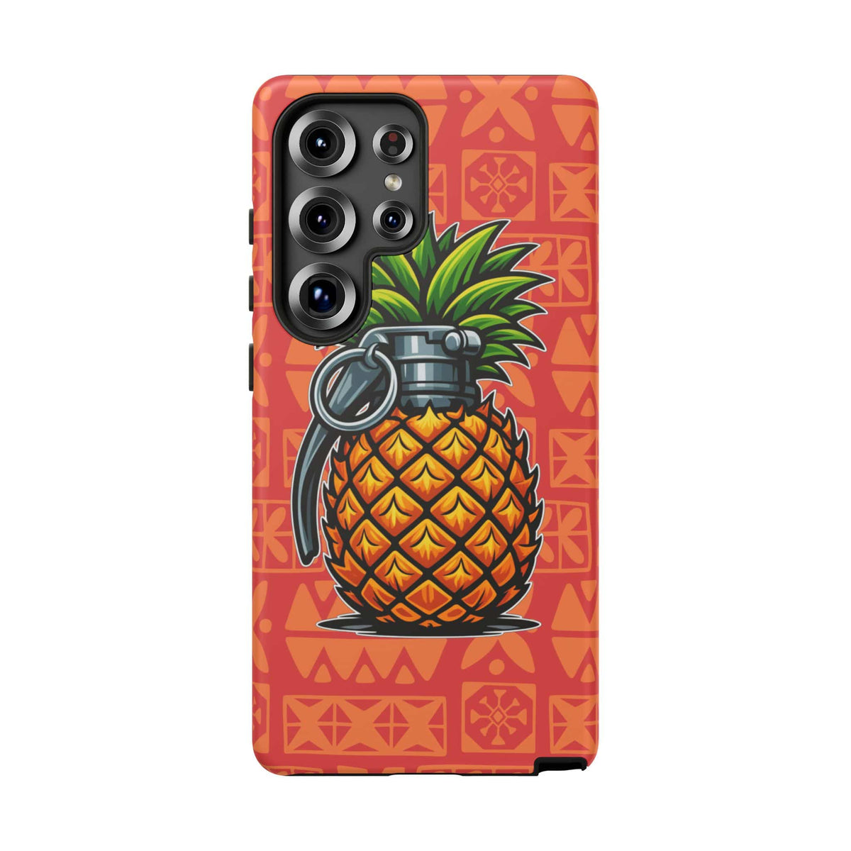 K-Factor Supply Co Pineapple Grenade Mk 1 Mod 0 Tough Android Case Samsung Galaxy S25 Ultra / Matte