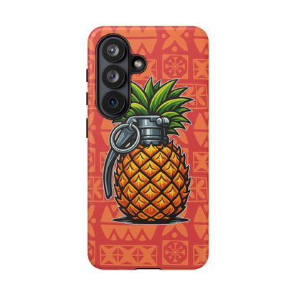K-Factor Supply Co Pineapple Grenade Mk 1 Mod 0 Tough Android Case Samsung Galaxy S26 / Matte