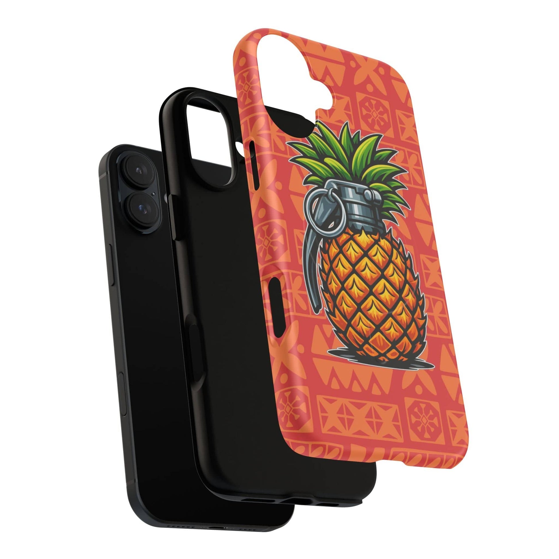 K-Factor Supply Co Pineapple Grenade Mk 1 Mod 0 Tough Magnetic iPhone Case