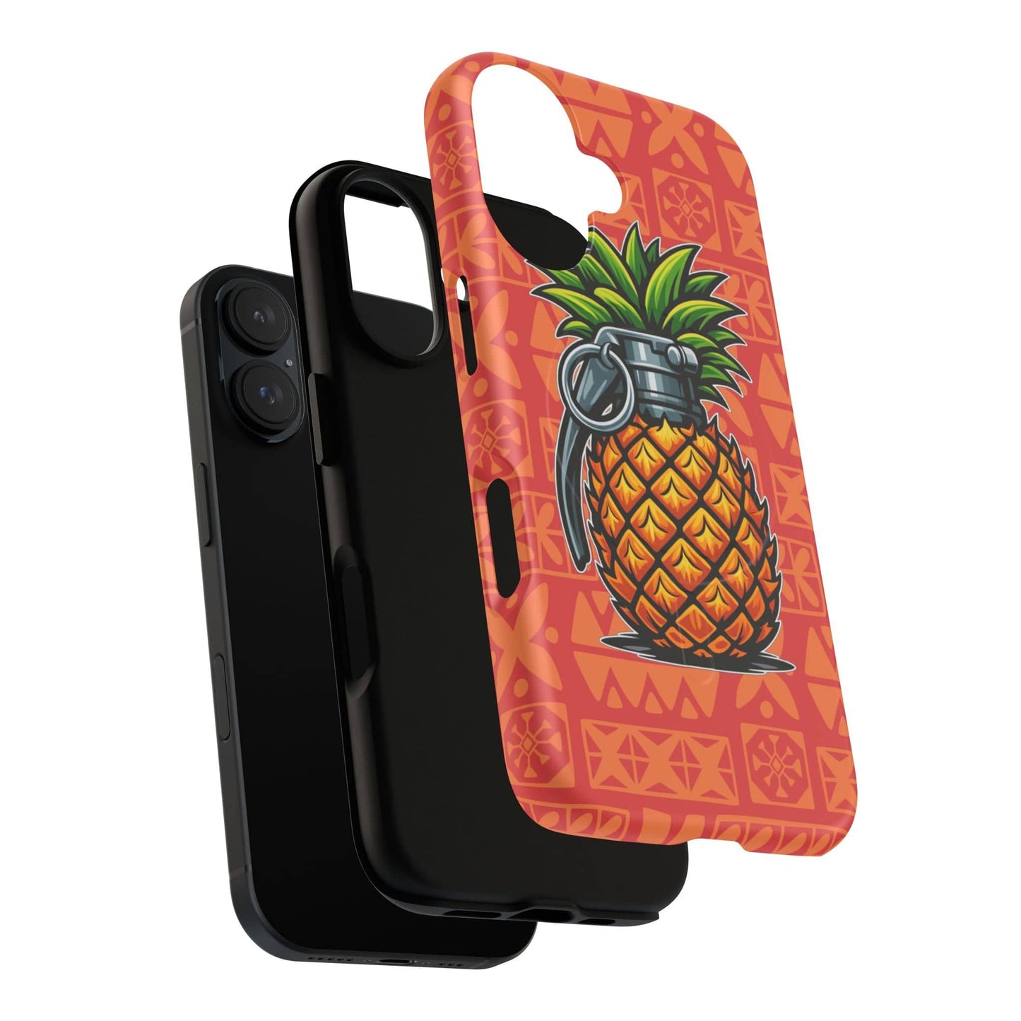 K-Factor Supply Co Pineapple Grenade Mk 1 Mod 0 Tough Magnetic iPhone Case