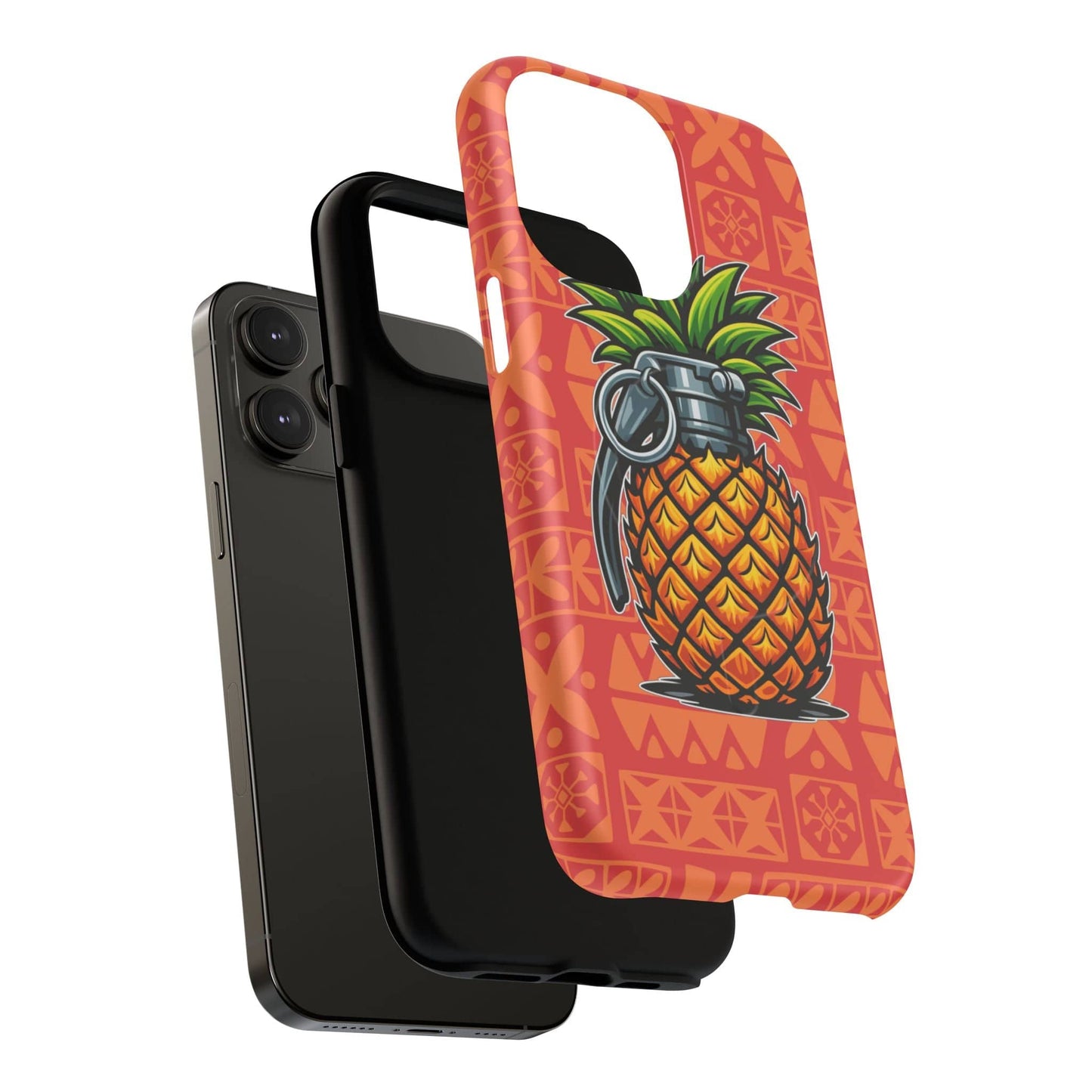 K-Factor Supply Co Pineapple Grenade Mk 1 Mod 0 Tough Magnetic iPhone Case