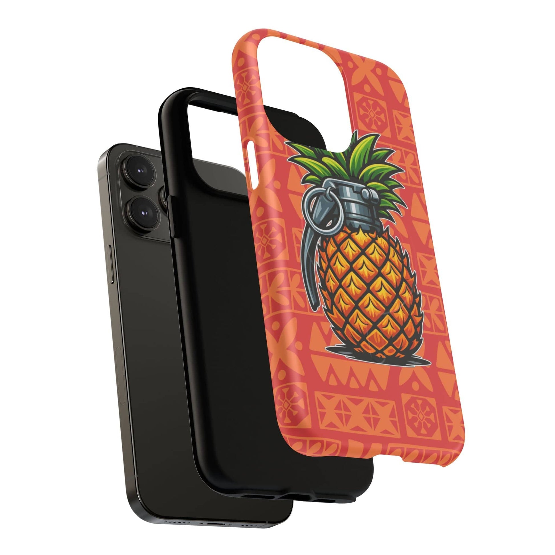 K-Factor Supply Co Pineapple Grenade Mk 1 Mod 0 Tough Magnetic iPhone Case