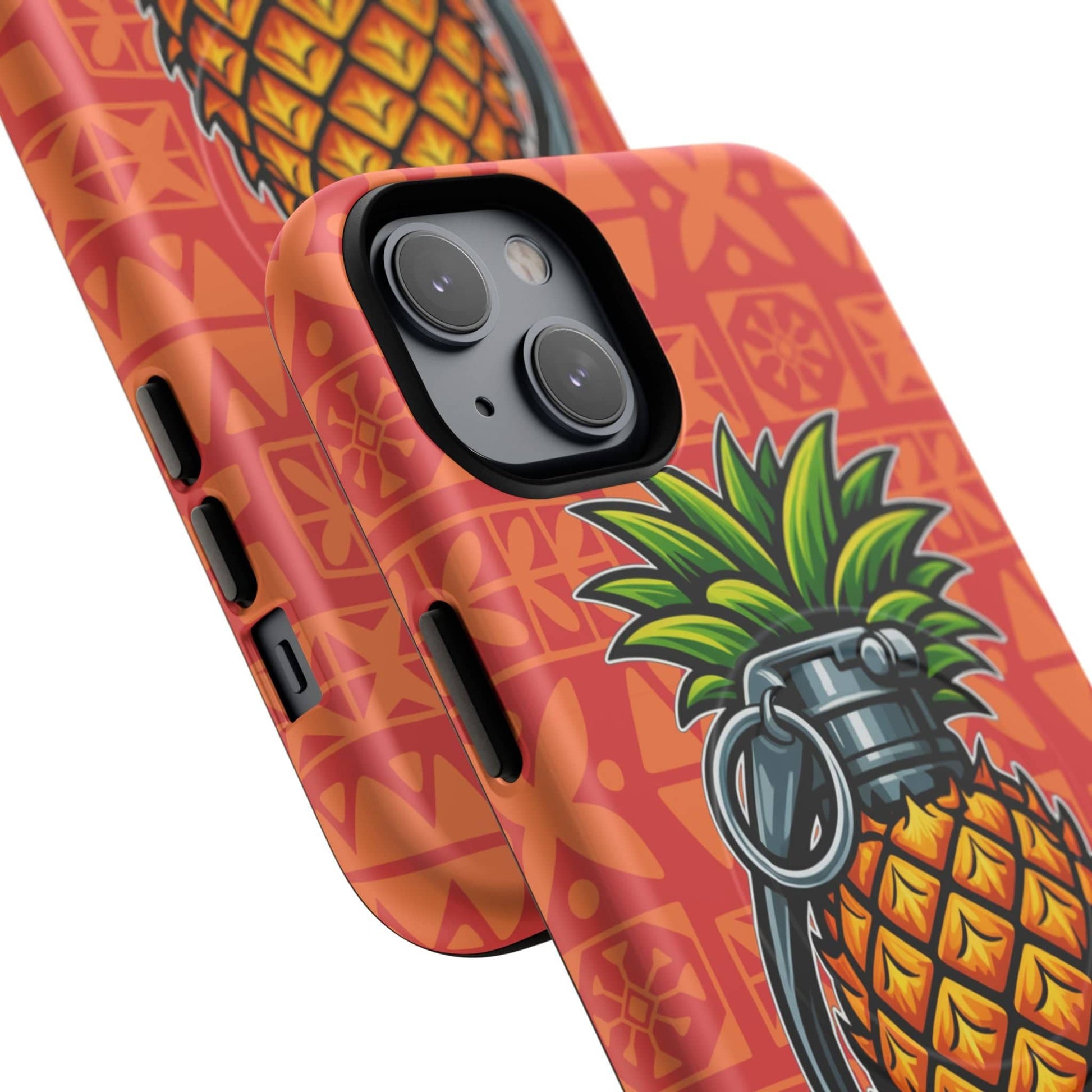 K-Factor Supply Co Pineapple Grenade Mk 1 Mod 0 Tough Magnetic iPhone Case