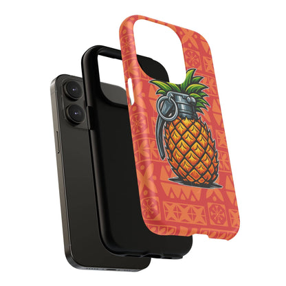 K-Factor Supply Co Pineapple Grenade Mk 1 Mod 0 Tough Magnetic iPhone Case