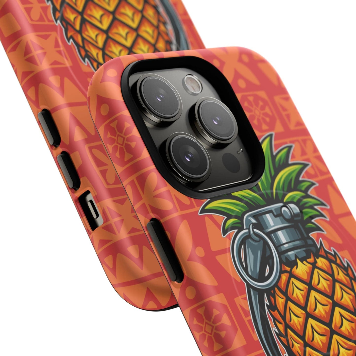 K-Factor Supply Co Pineapple Grenade Mk 1 Mod 0 Tough Magnetic iPhone Case