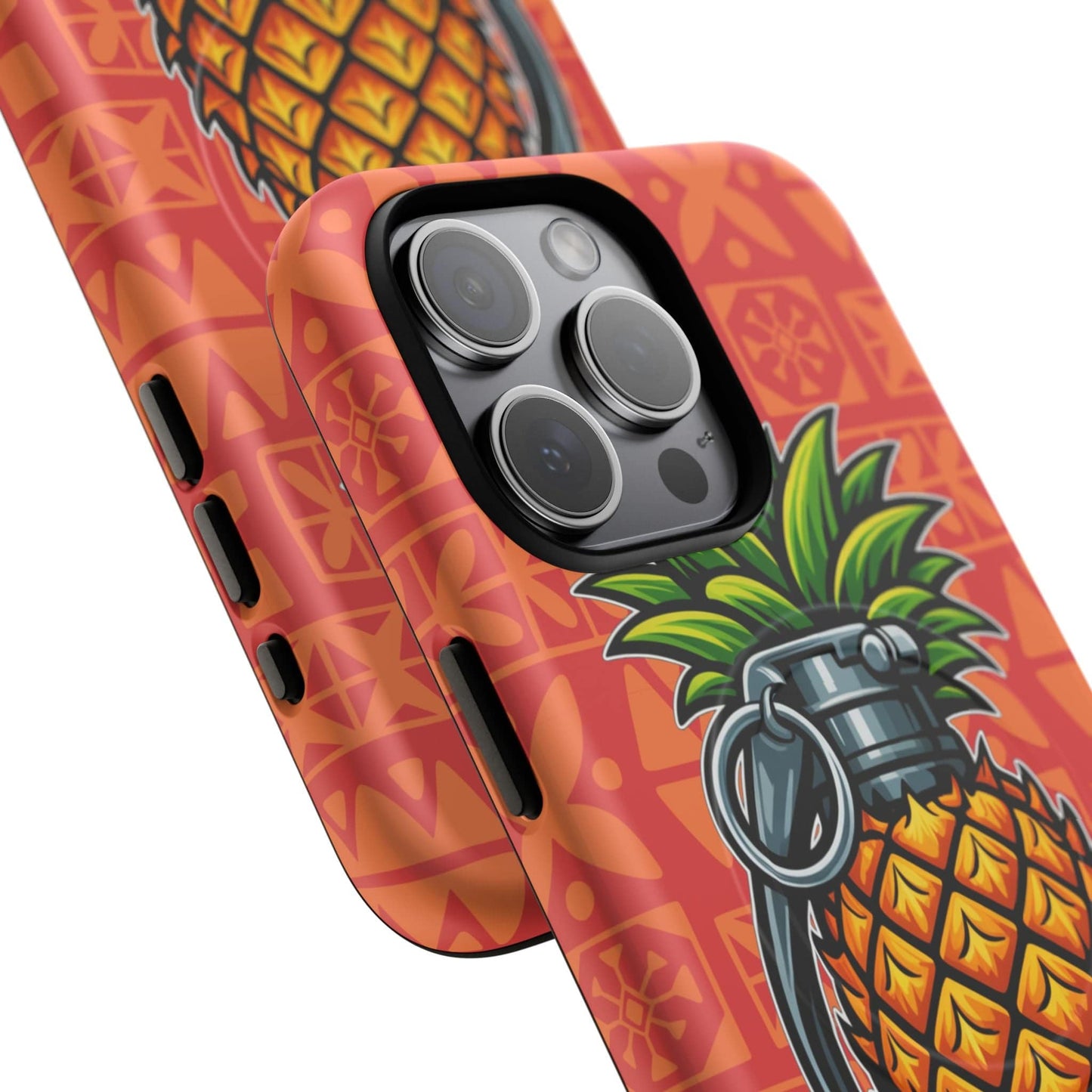 K-Factor Supply Co Pineapple Grenade Mk 1 Mod 0 Tough Magnetic iPhone Case