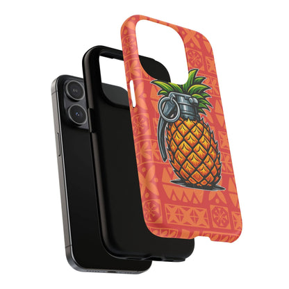 K-Factor Supply Co Pineapple Grenade Mk 1 Mod 0 Tough Magnetic iPhone Case
