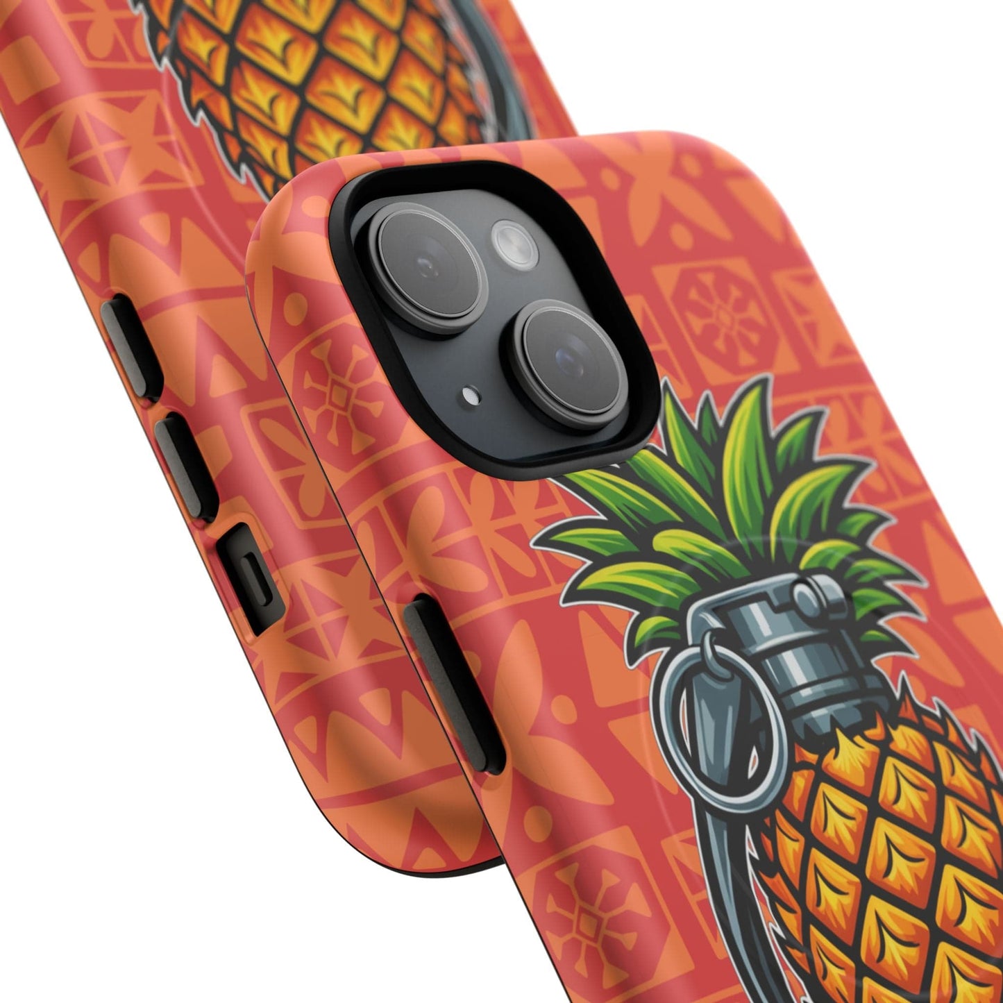 K-Factor Supply Co Pineapple Grenade Mk 1 Mod 0 Tough Magnetic iPhone Case