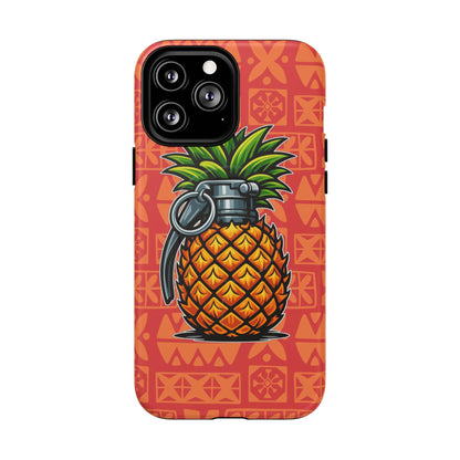 K-Factor Supply Co Pineapple Grenade Mk 1 Mod 0 Tough Magnetic iPhone Case iPhone 13 Pro Max / Matte