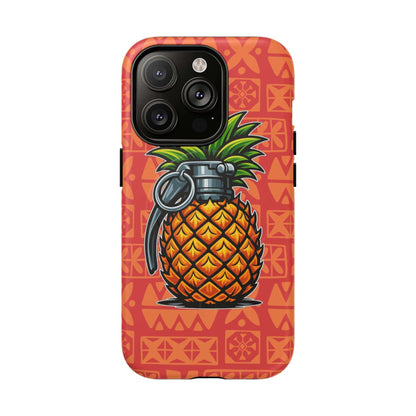 K-Factor Supply Co Pineapple Grenade Mk 1 Mod 0 Tough Magnetic iPhone Case iPhone 14 Pro / Matte
