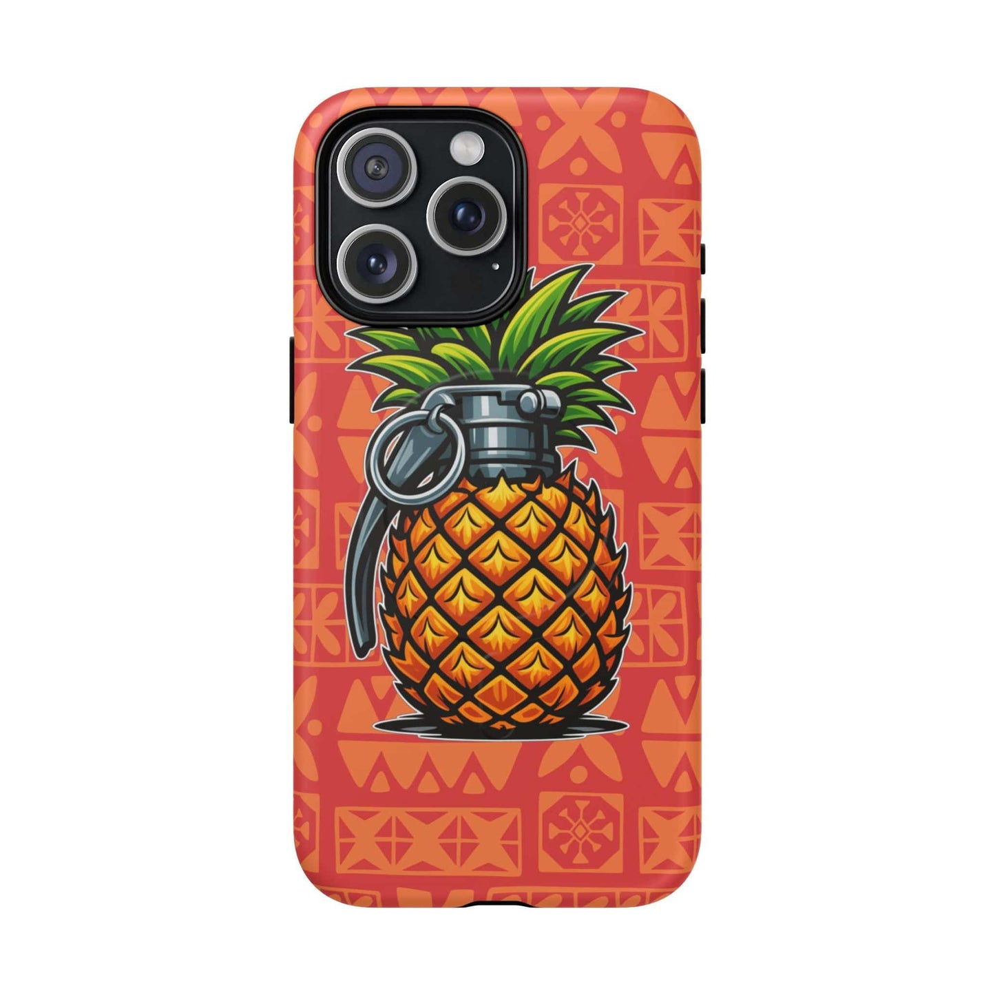 K-Factor Supply Co Pineapple Grenade Mk 1 Mod 0 Tough Magnetic iPhone Case iPhone 15 Pro Max / Matte
