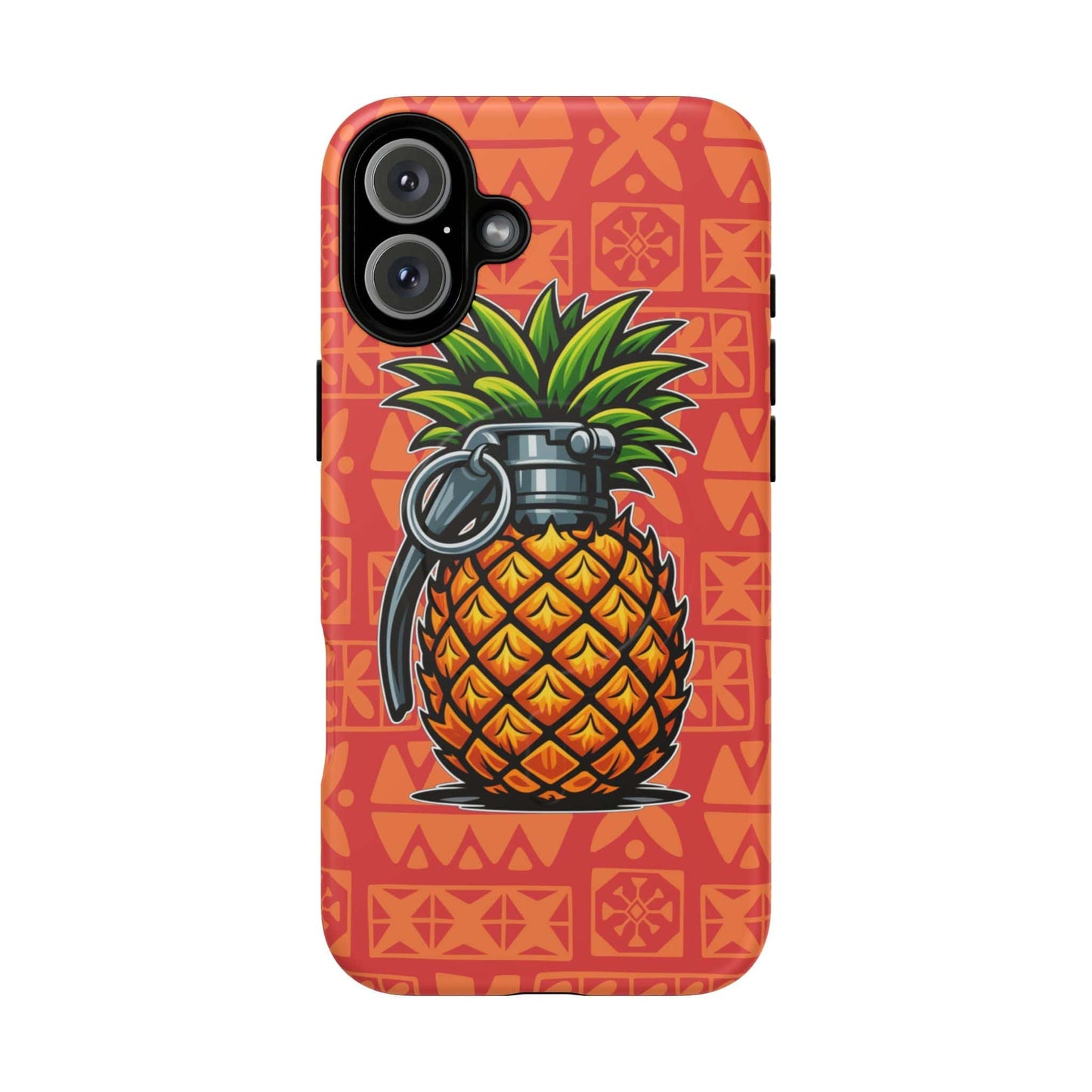 K-Factor Supply Co Pineapple Grenade Mk 1 Mod 0 Tough Magnetic iPhone Case iPhone 16 Plus / Matte