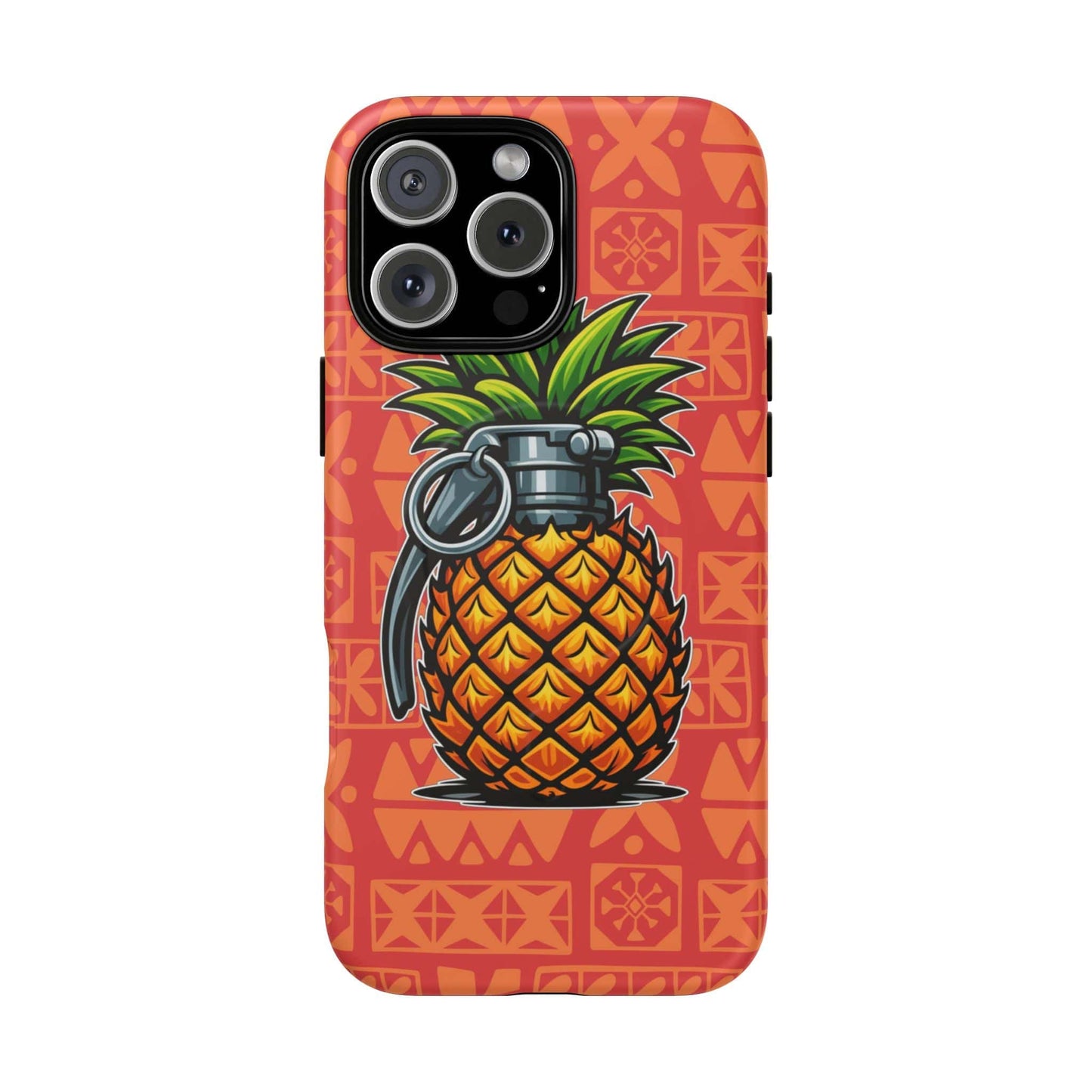 K-Factor Supply Co Pineapple Grenade Mk 1 Mod 0 Tough Magnetic iPhone Case iPhone 16 Pro Max / Matte