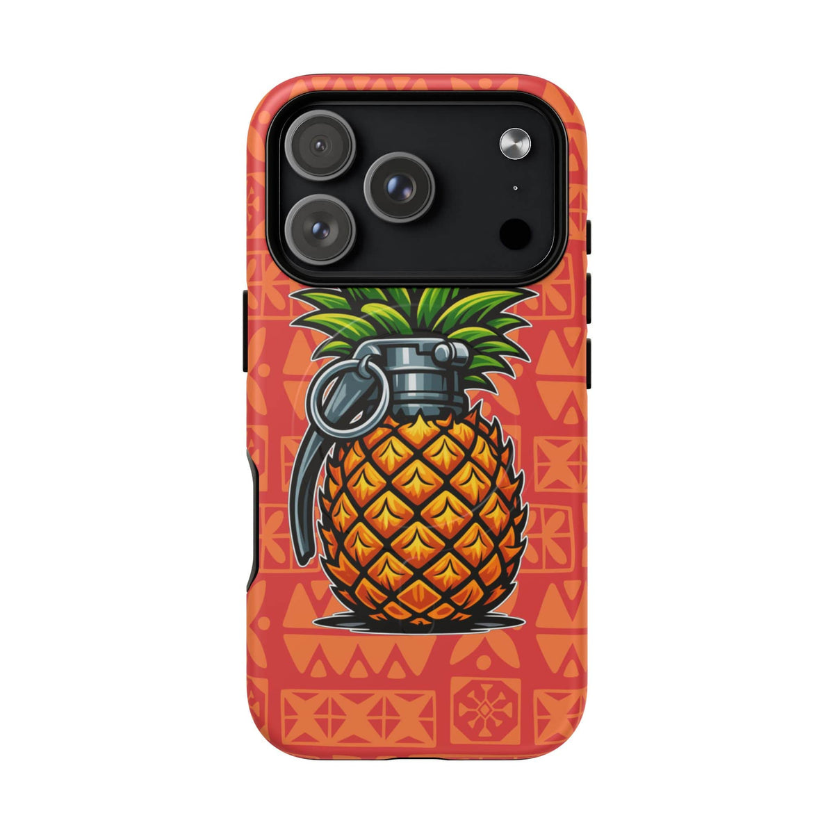 K-Factor Supply Co Pineapple Grenade Mk 1 Mod 0 Tough Magnetic iPhone Case iPhone 18 Pro / Matte