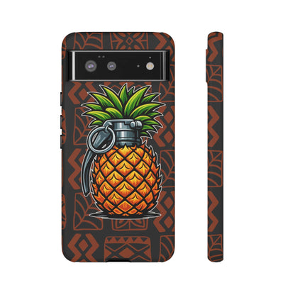 K-Factor Supply Co Pineapple Grenade Mk 1 Mod 1 Tough Android Case Google Pixel 6 / Matte