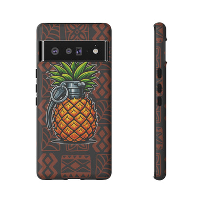 K-Factor Supply Co Pineapple Grenade Mk 1 Mod 1 Tough Android Case Google Pixel 6 Pro / Matte