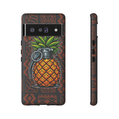 K-Factor Supply Co Pineapple Grenade Mk 1 Mod 1 Tough Android Case Google Pixel 6 Pro / Matte