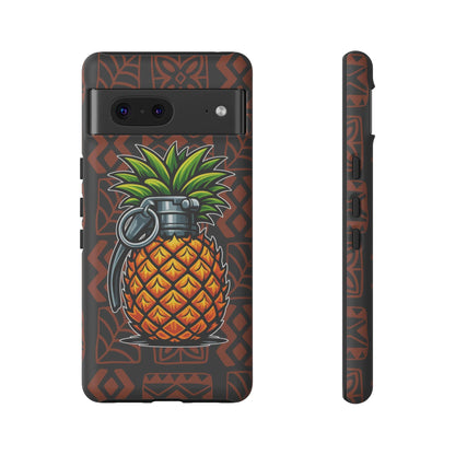 K-Factor Supply Co Pineapple Grenade Mk 1 Mod 1 Tough Android Case Google Pixel 7 / Matte