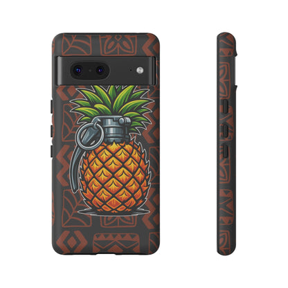 K-Factor Supply Co Pineapple Grenade Mk 1 Mod 1 Tough Android Case Google Pixel 7 / Matte
