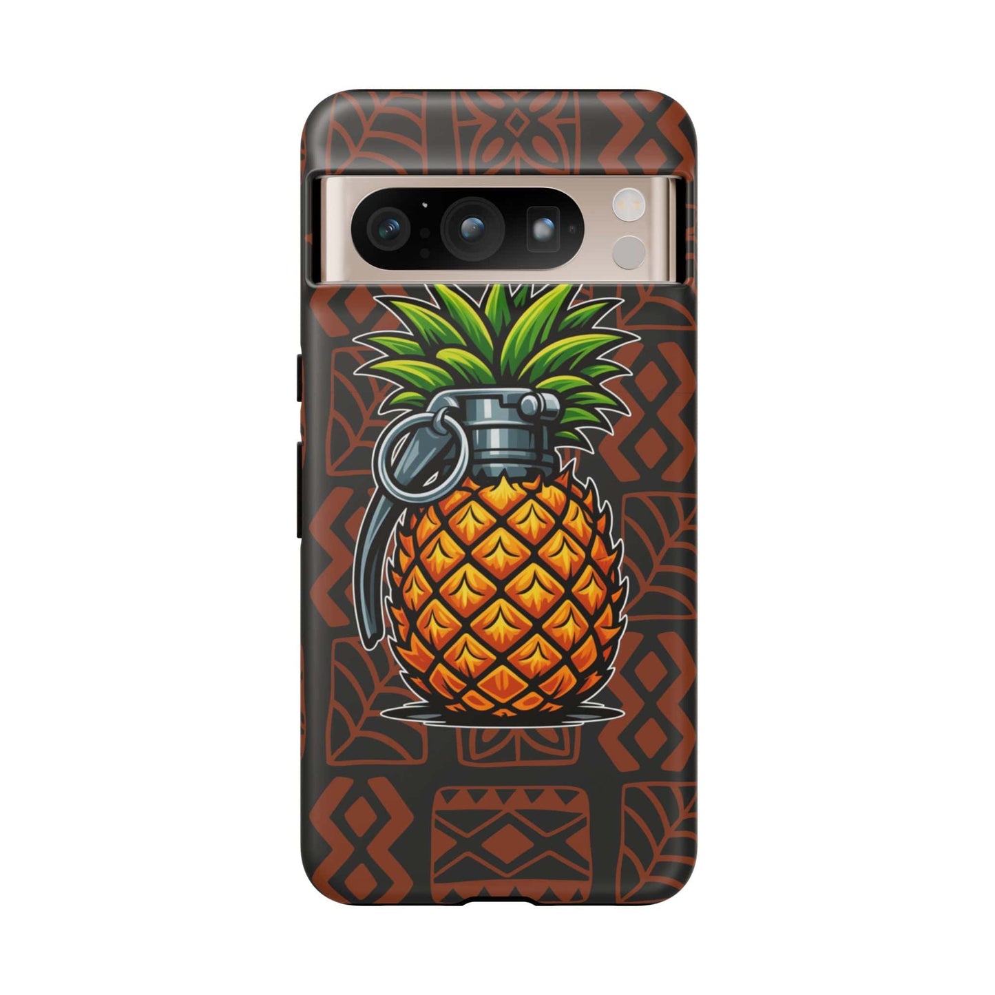 K-Factor Supply Co Pineapple Grenade Mk 1 Mod 1 Tough Android Case Google Pixel 8 Pro / Matte