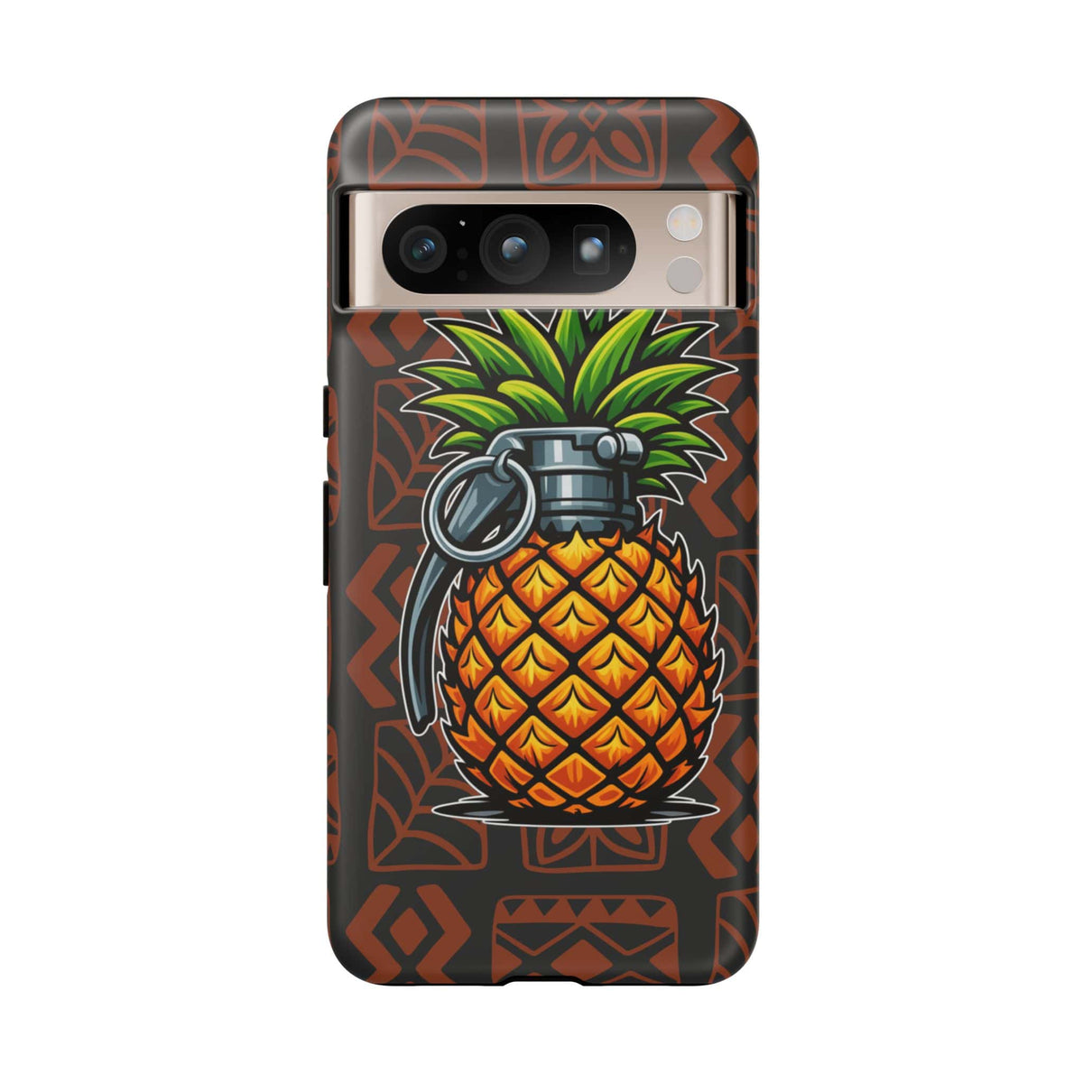 K-Factor Supply Co Pineapple Grenade Mk 1 Mod 1 Tough Android Case Google Pixel 8 Pro / Matte