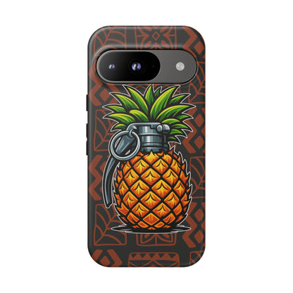 K-Factor Supply Co Pineapple Grenade Mk 1 Mod 1 Tough Android Case Google Pixel 9 / Matte