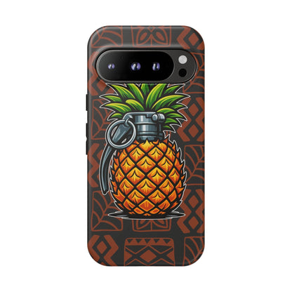 K-Factor Supply Co Pineapple Grenade Mk 1 Mod 1 Tough Android Case Google Pixel 9 Pro / Matte