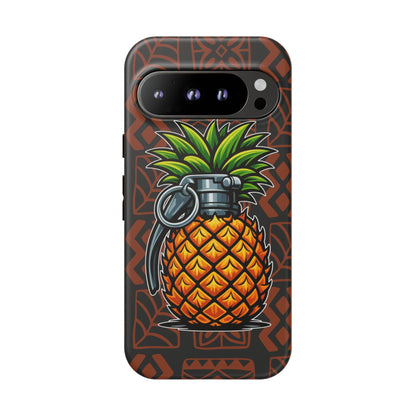 K-Factor Supply Co Pineapple Grenade Mk 1 Mod 1 Tough Android Case Google Pixel 9 Pro / Matte