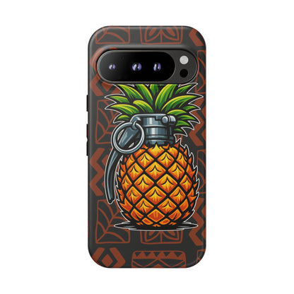 K-Factor Supply Co Pineapple Grenade Mk 1 Mod 1 Tough Android Case Google Pixel 9 Pro / Matte