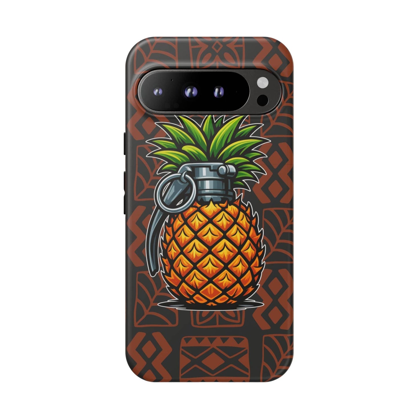 K-Factor Supply Co Pineapple Grenade Mk 1 Mod 1 Tough Android Case Google Pixel 9 Pro XL / Matte