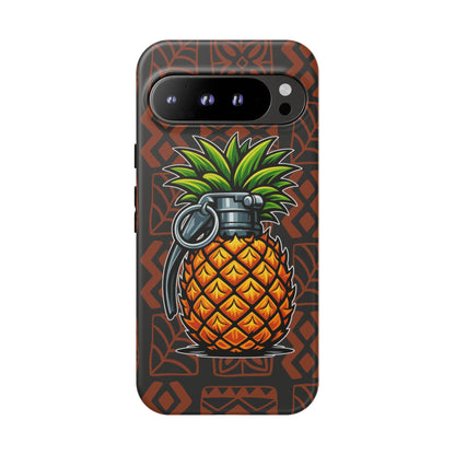 K-Factor Supply Co Pineapple Grenade Mk 1 Mod 1 Tough Android Case Google Pixel 9 Pro XL / Matte