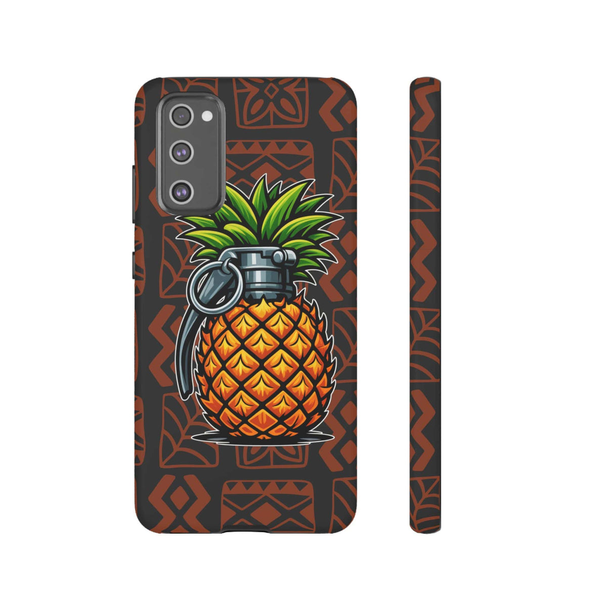 K-Factor Supply Co Pineapple Grenade Mk 1 Mod 1 Tough Android Case Samsung Galaxy S20 FE / Matte