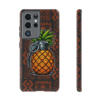 K-Factor Supply Co Pineapple Grenade Mk 1 Mod 1 Tough Android Case Samsung Galaxy S21 Ultra / Matte