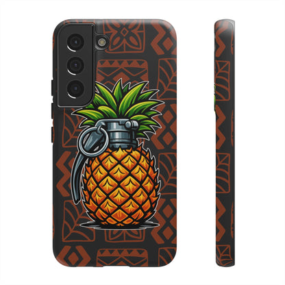 K-Factor Supply Co Pineapple Grenade Mk 1 Mod 1 Tough Android Case Samsung Galaxy S22 / Matte