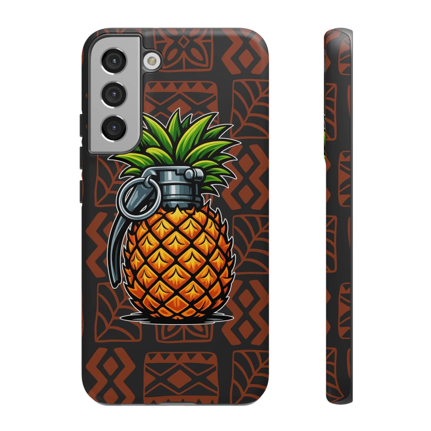 K-Factor Supply Co Pineapple Grenade Mk 1 Mod 1 Tough Android Case Samsung Galaxy S22 Plus / Matte