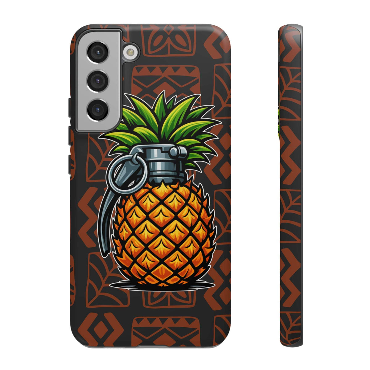 K-Factor Supply Co Pineapple Grenade Mk 1 Mod 1 Tough Android Case Samsung Galaxy S22 Plus / Matte