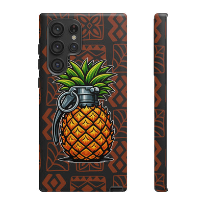 K-Factor Supply Co Pineapple Grenade Mk 1 Mod 1 Tough Android Case Samsung Galaxy S22 Ultra / Matte