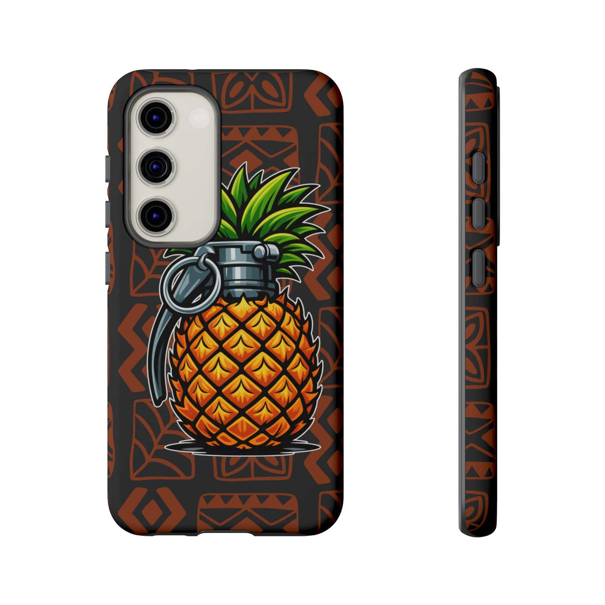 K-Factor Supply Co Pineapple Grenade Mk 1 Mod 1 Tough Android Case Samsung Galaxy S23 / Matte